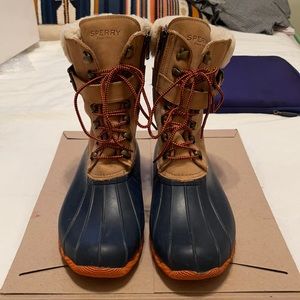 SPERRY Saltwater Duck Boot with fur